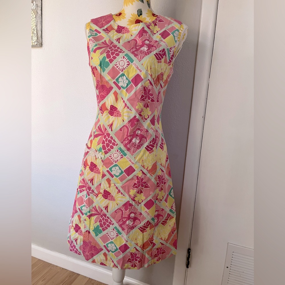 Lilly Pulitzer Rock a Hula Monkey Sundress - Picture 2 of 5